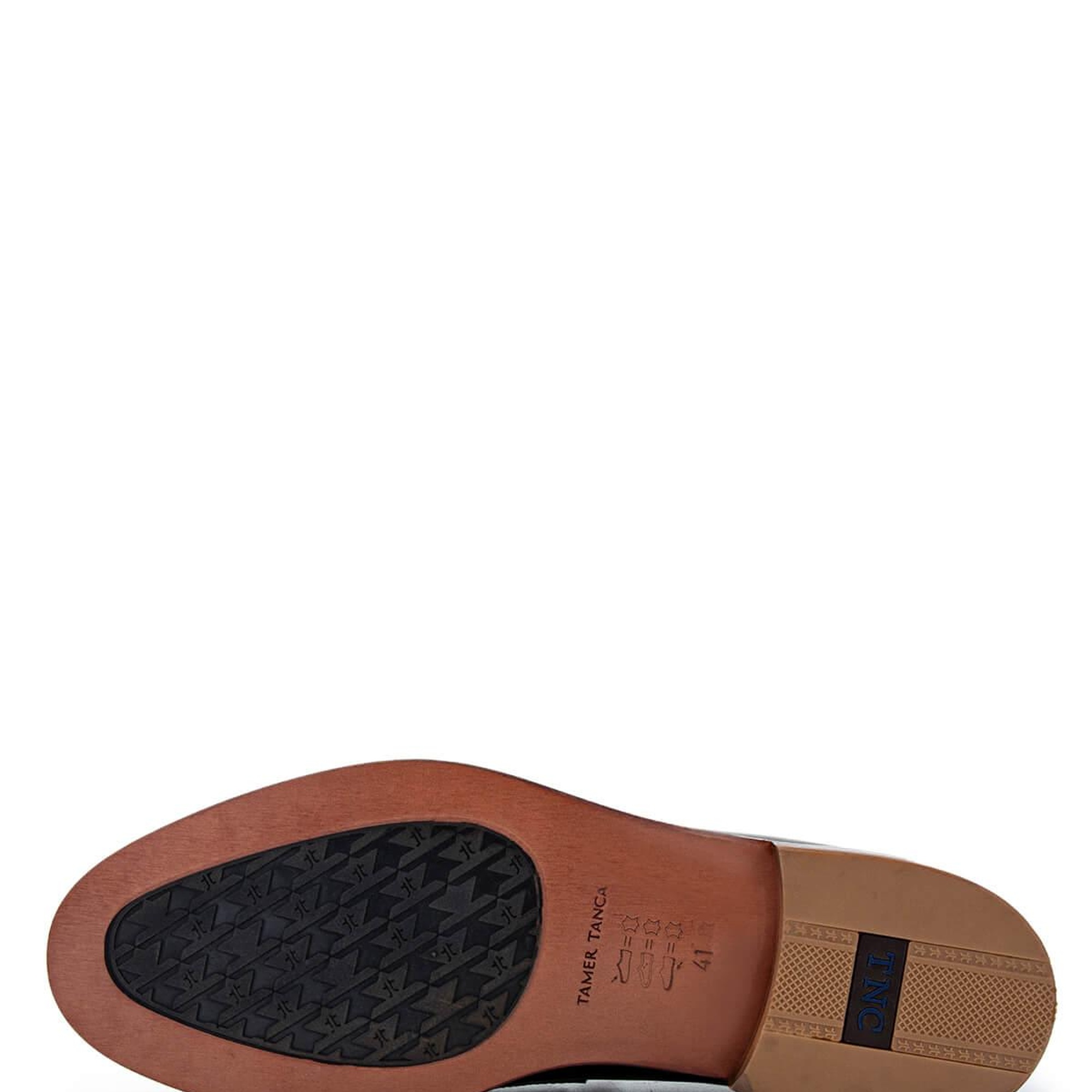 Tamer Tanca Erkek Hakiki Deri Kahverengi Klasik Ayakkabı