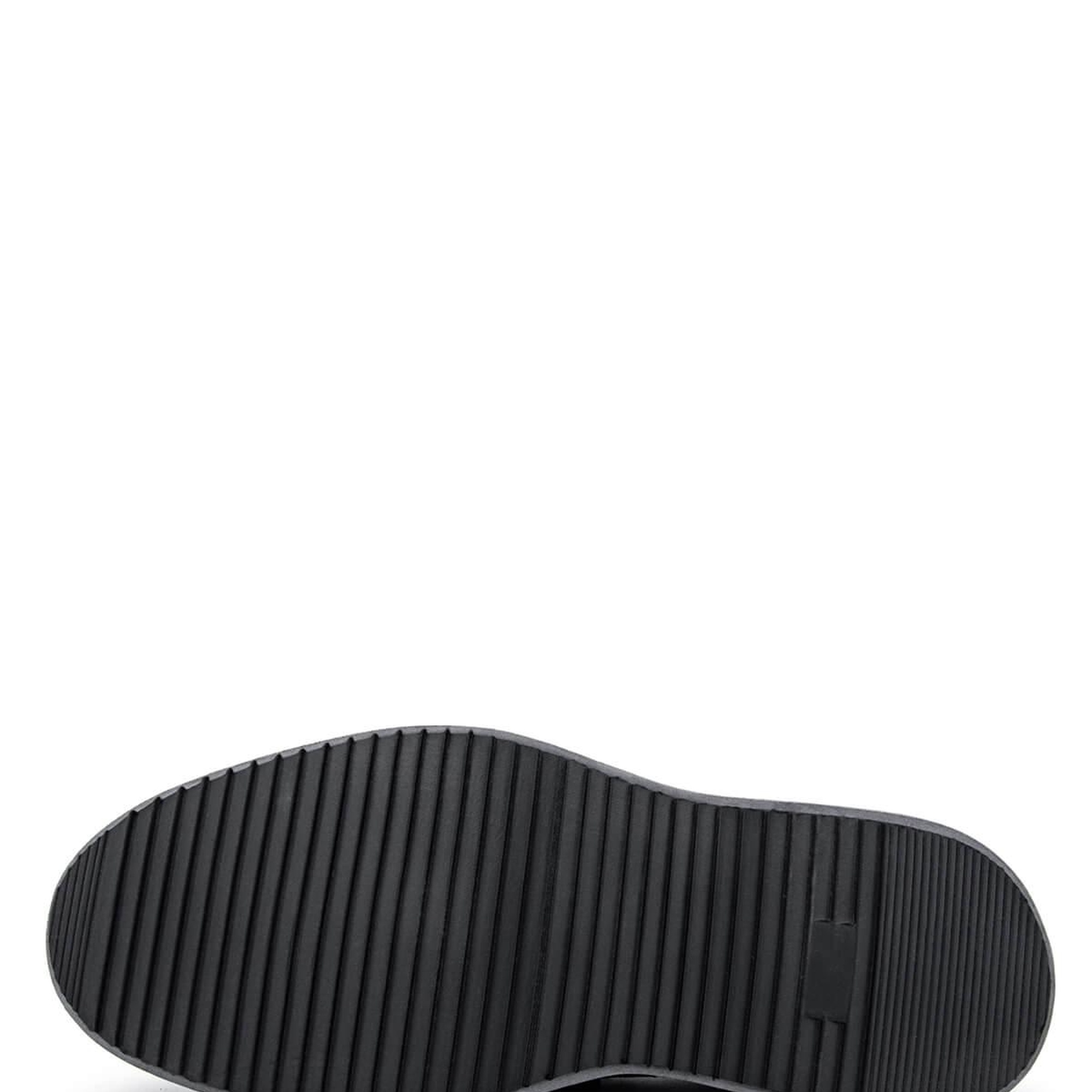 Tamer Tanca Erkek Hakiki Deri Siyah Süet Loafer Ayakkabı