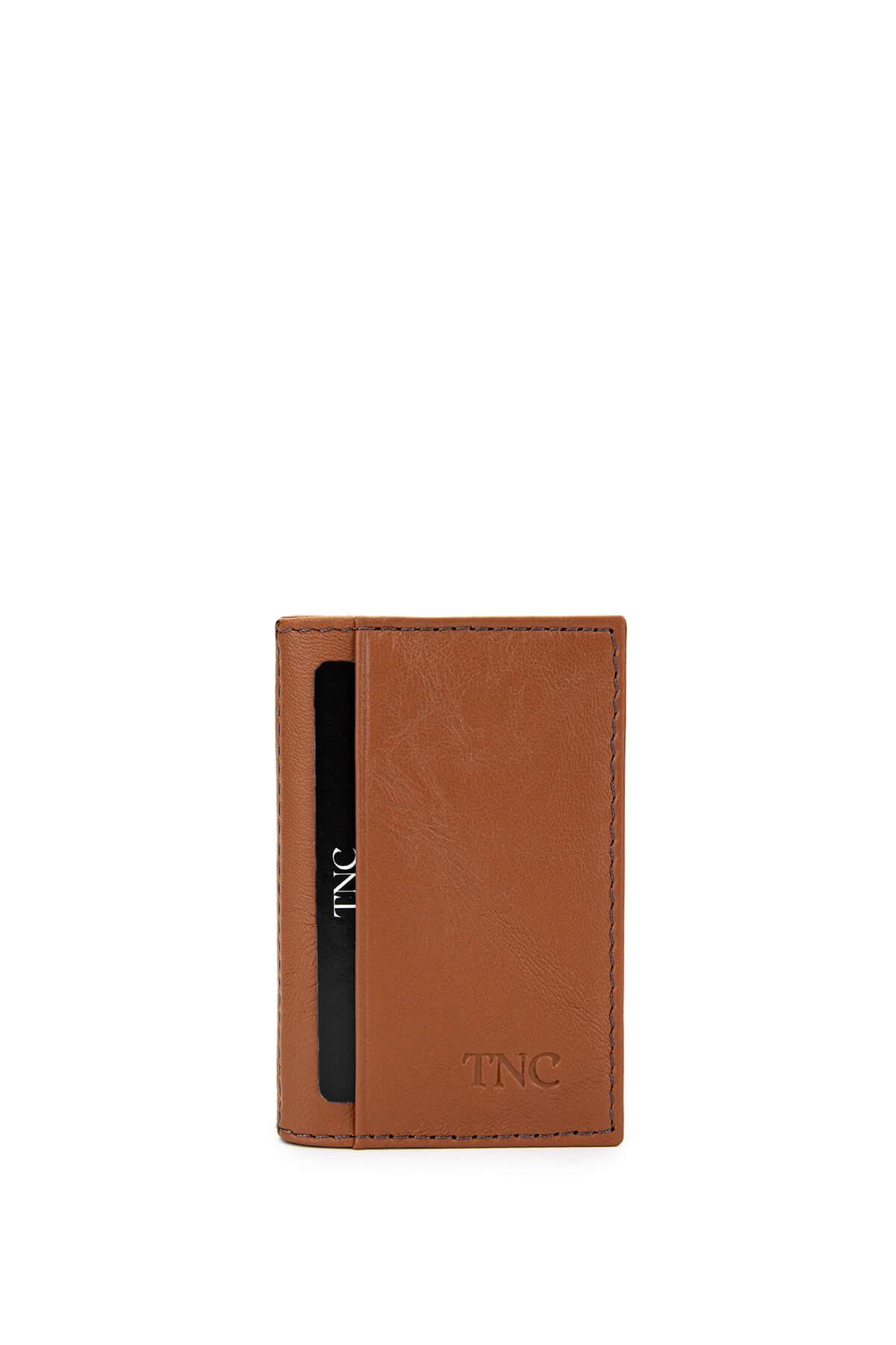  Tamer Tanca Unisex Hakiki Deri Taba Deri Kartlık