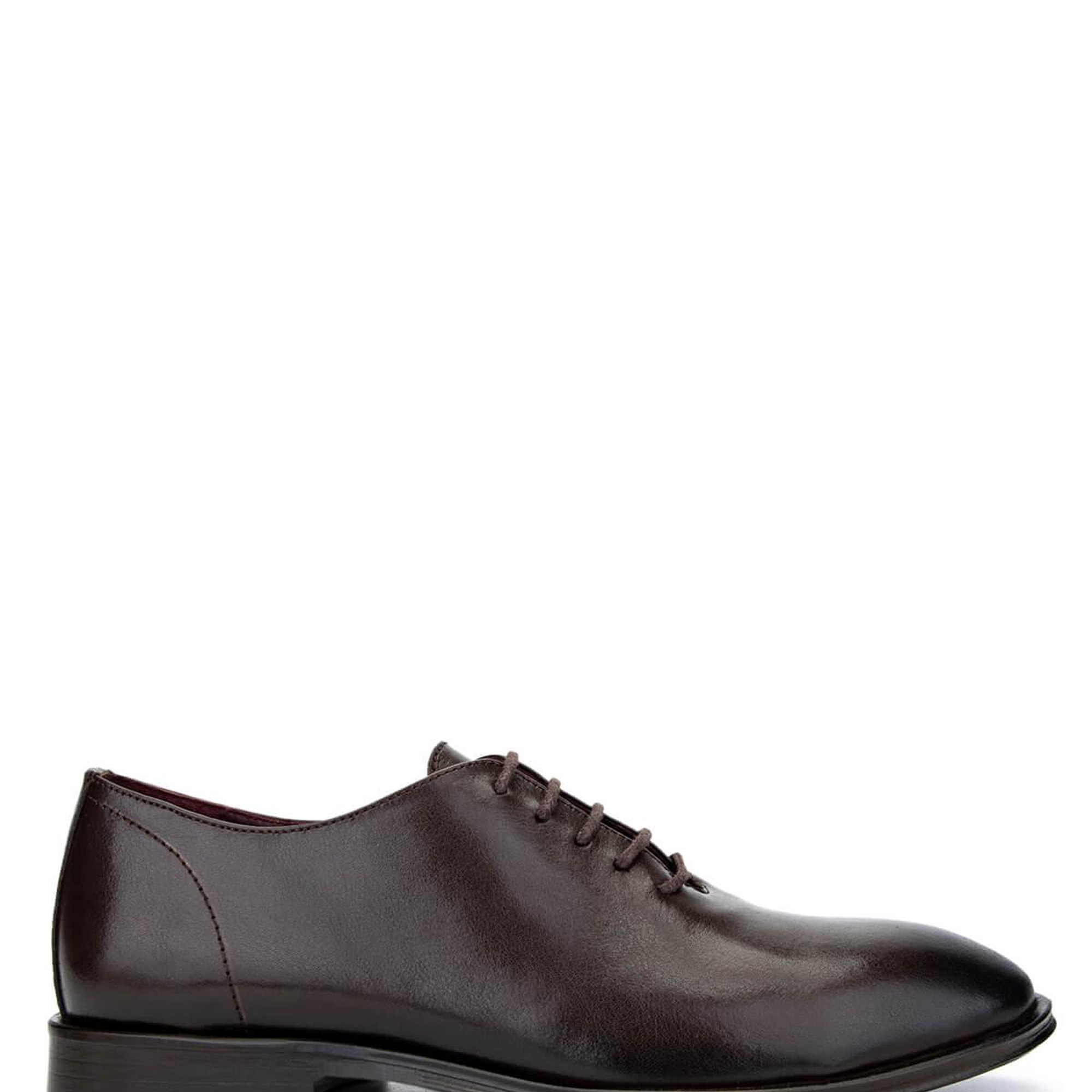 Tamer Tanca Erkek Hakiki Deri Kahverengi Klasik Ayakkabı