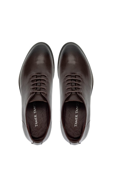  Tamer Tanca Erkek Hakiki Deri Kahverengi Klasik Ayakkabı