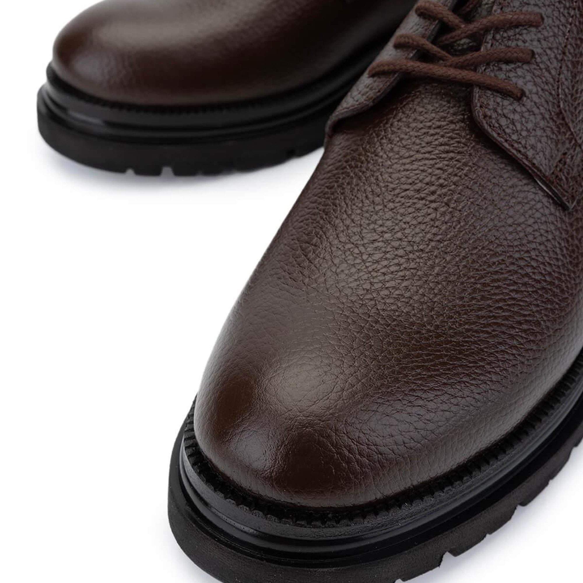 Tamer Tanca Erkek Hakiki Deri Kahverengi Casual Ayakkabı