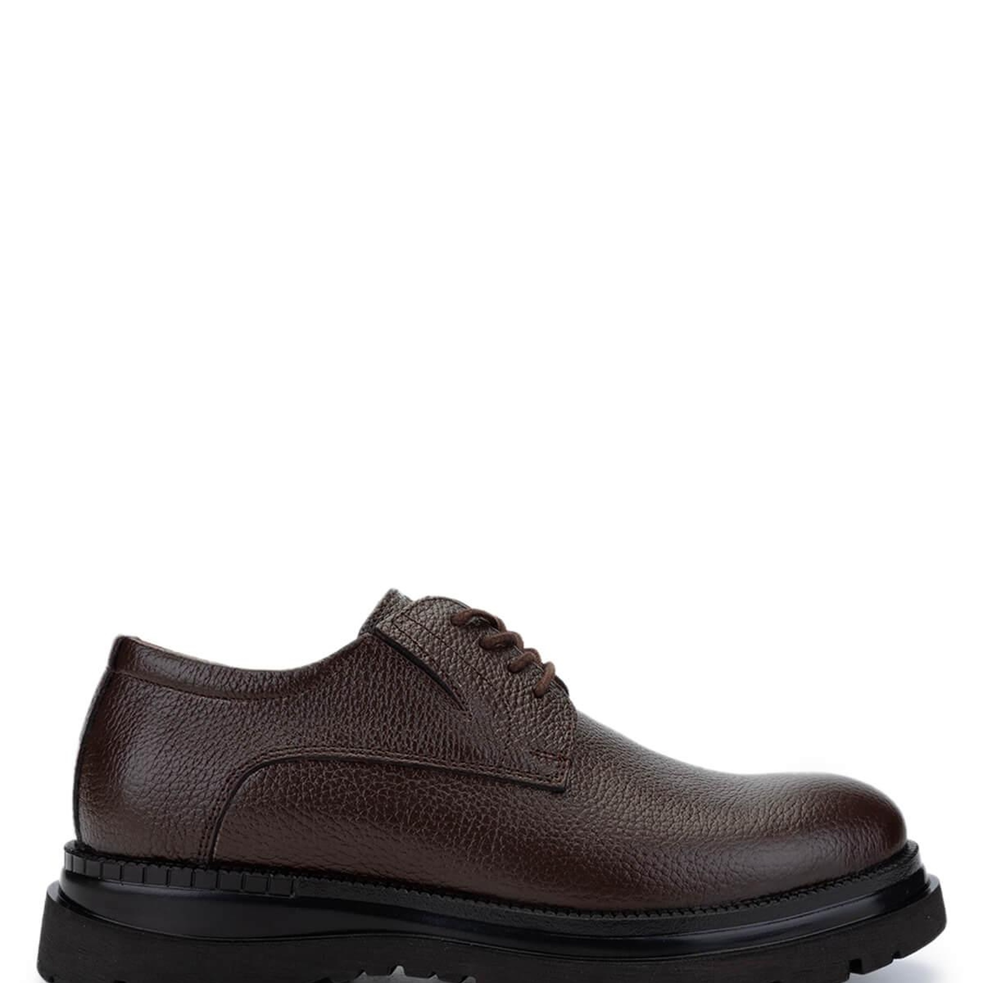 Tamer Tanca Erkek Hakiki Deri Kahverengi Casual Ayakkabı