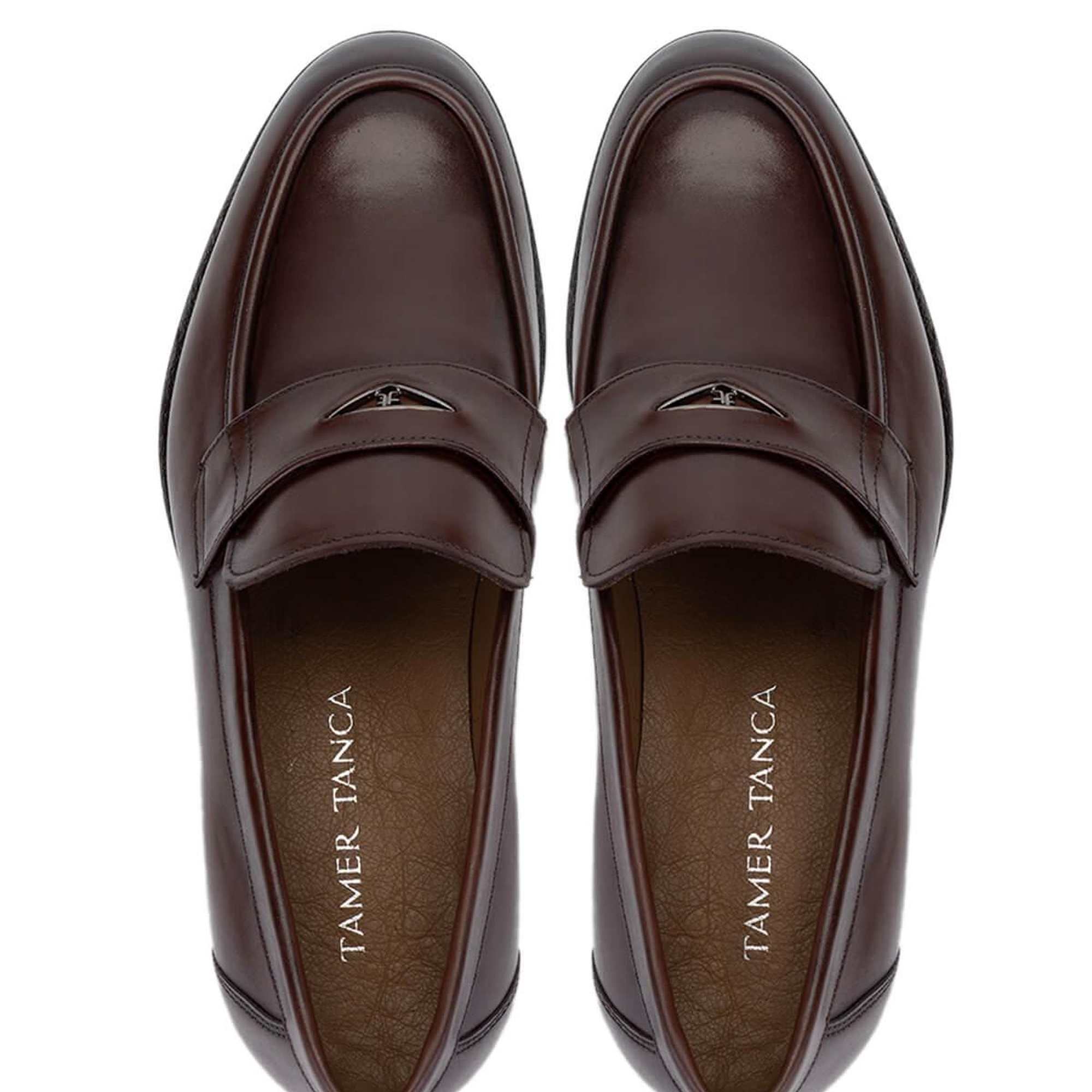 Tamer Tanca Erkek Hakiki Deri Kahverengi Klasik Ayakkabı