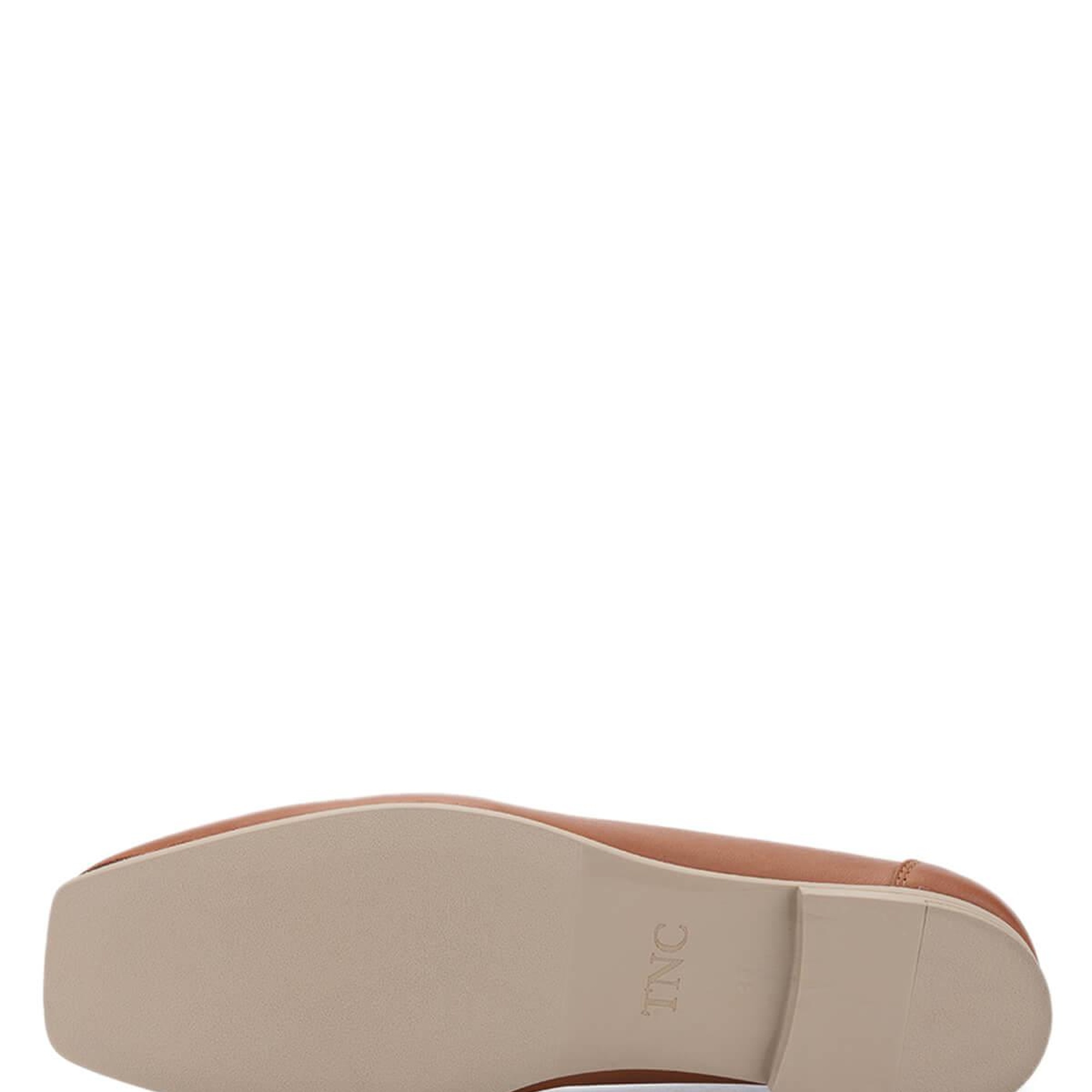 Tamer Tanca Kadın Hakiki Deri Taba Deri Loafer Ayakkabı