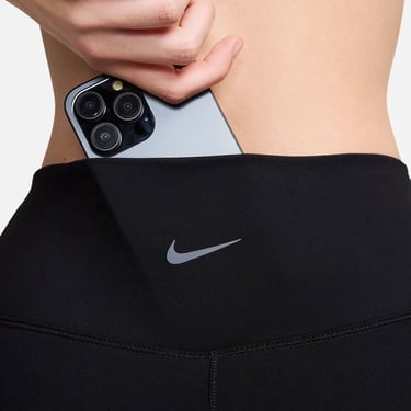  Nike One Dri-Fit 13 cm Kadın Siyah Tayt