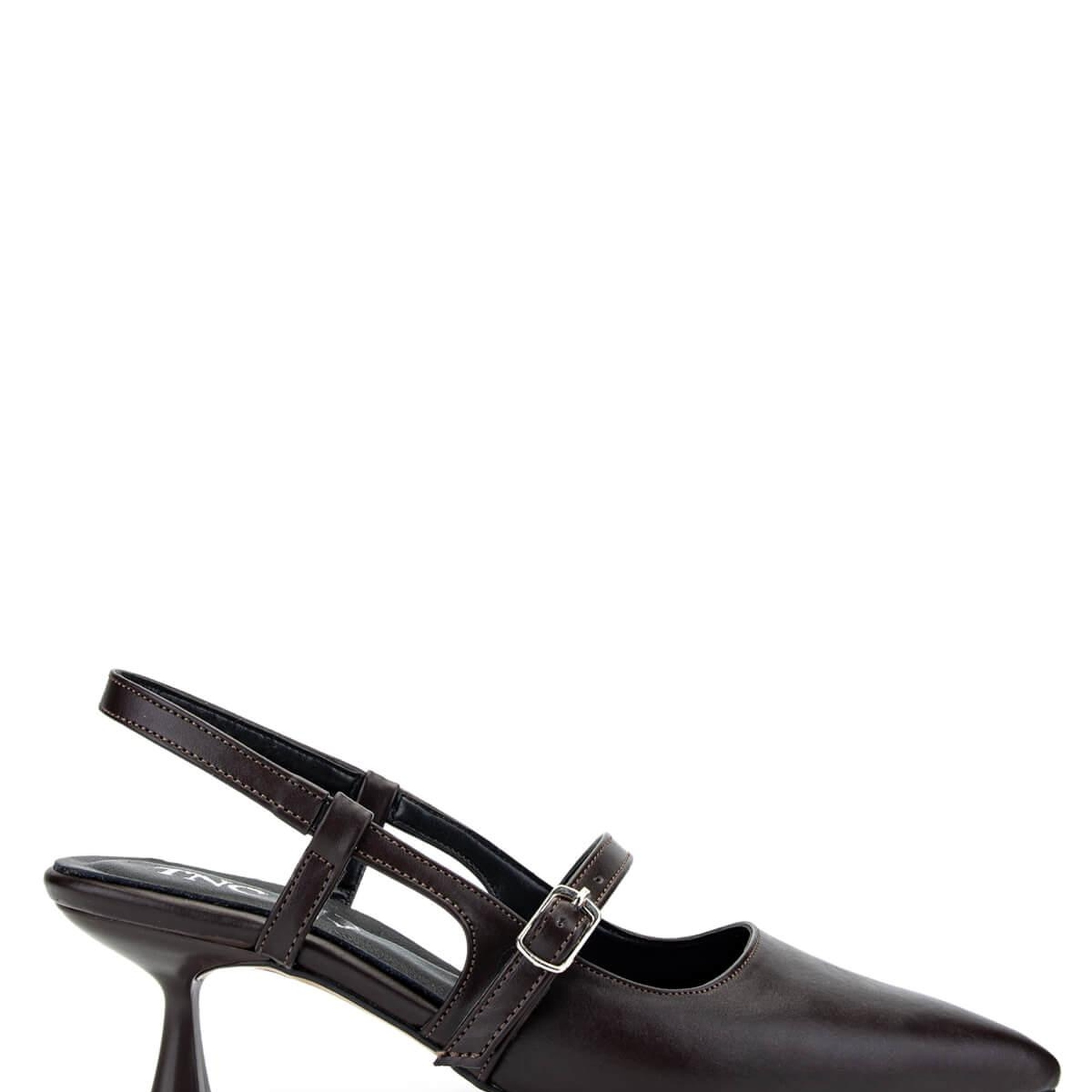 Tamer Tanca Kadın Hakiki Deri Kahverengi Topuklu Ayakkabı