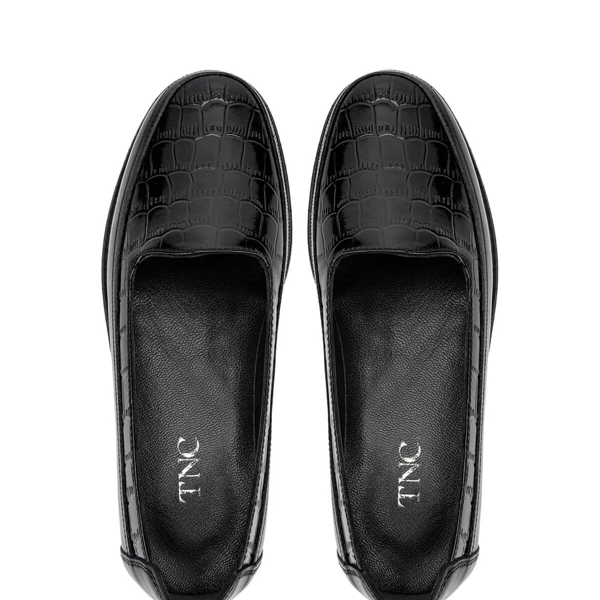 Tamer Tanca Kadın Hakiki Deri Siyah Casual Ayakkabı