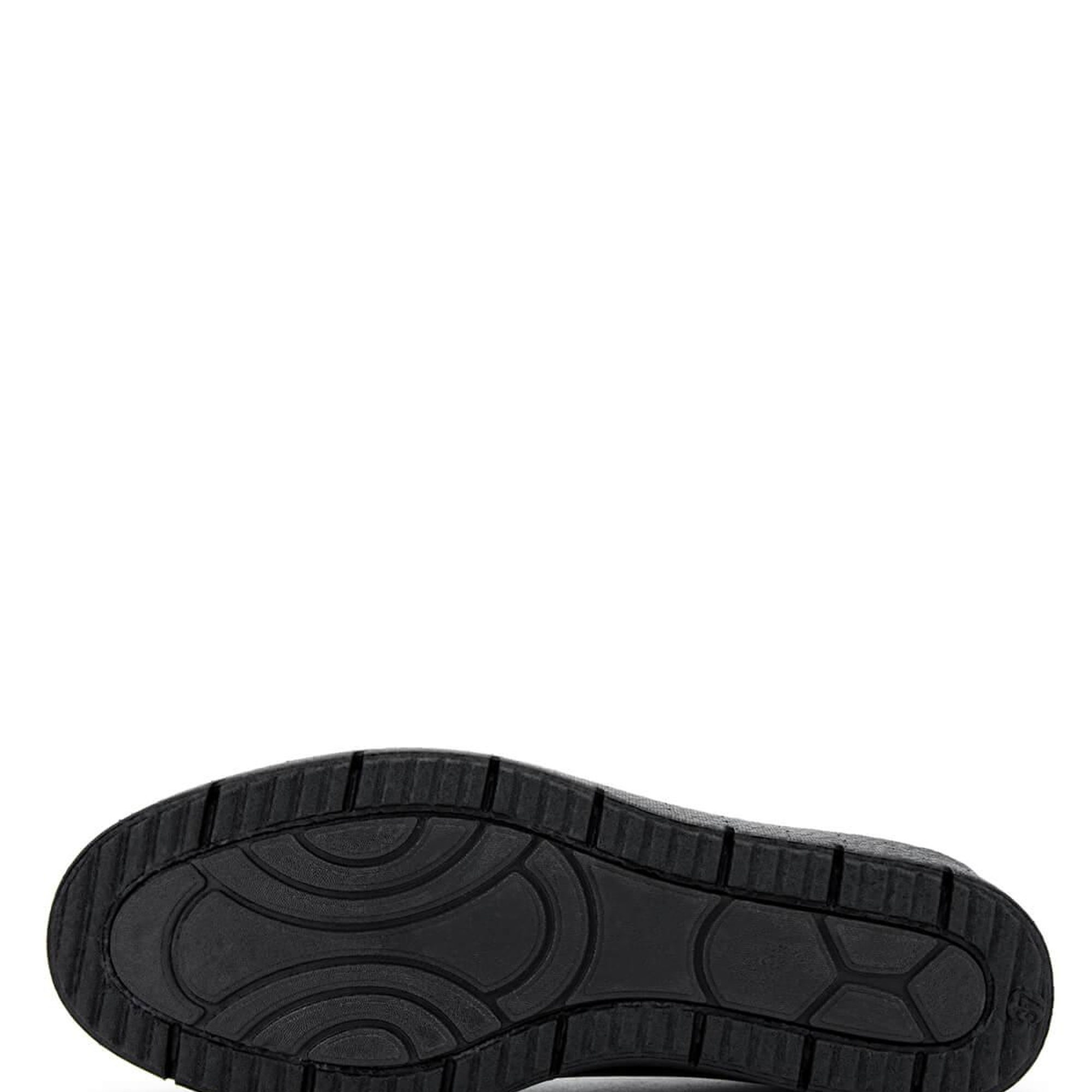 Tamer Tanca Kadın Hakiki Deri Siyah Casual Ayakkabı