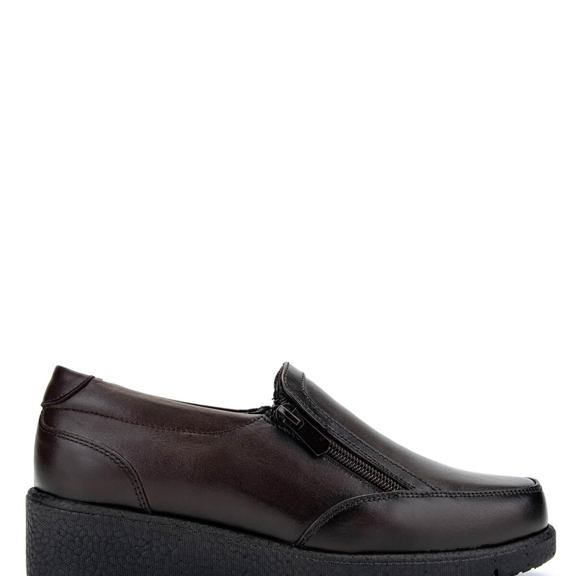 Tamer Tanca Kadın Hakiki Deri Kahverengi Casual Ayakkabı