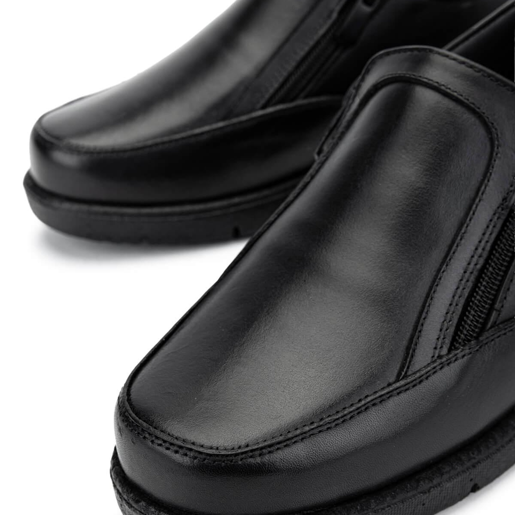 Tamer Tanca Kadın Hakiki Deri Siyah Deri Casual Ayakkabı