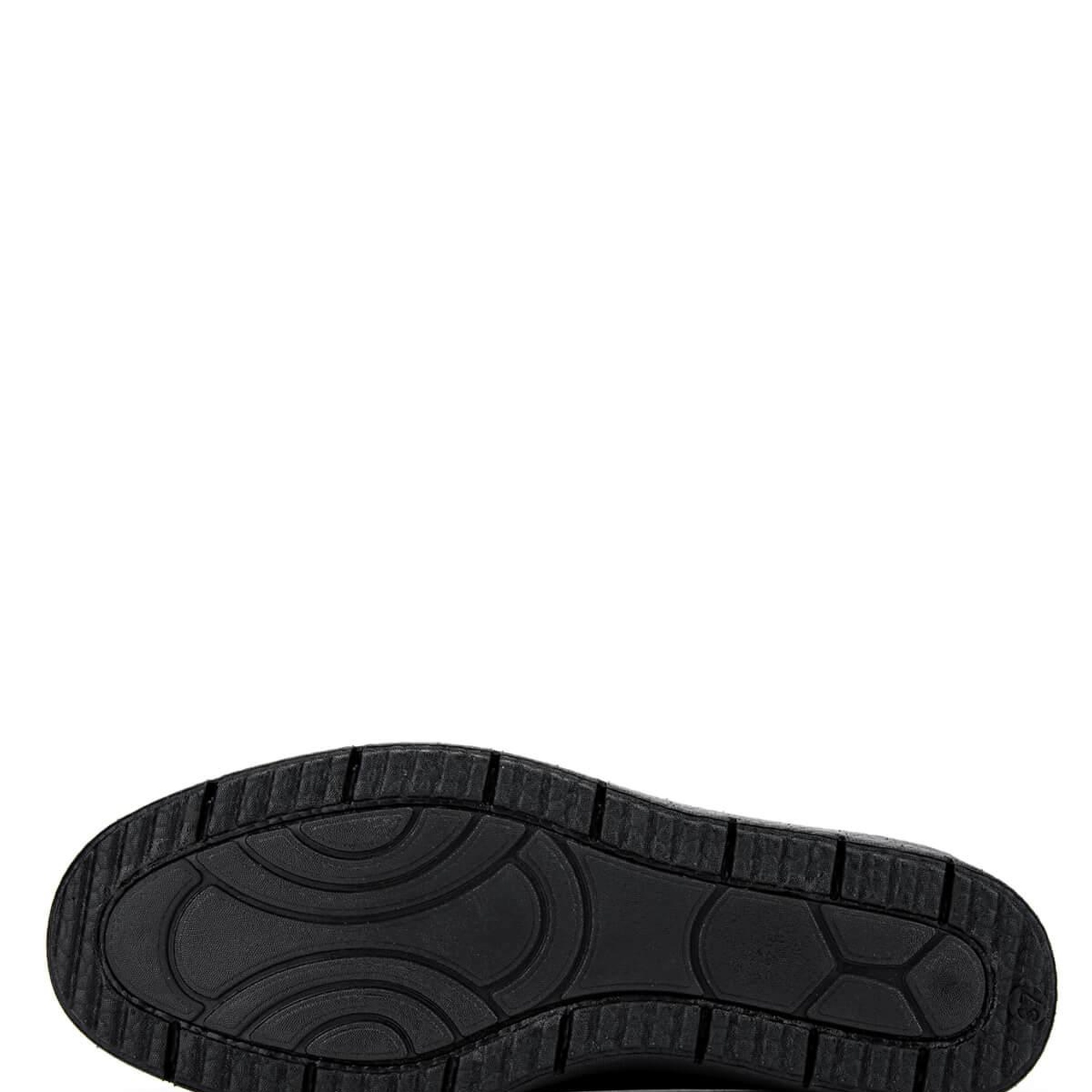 Tamer Tanca Kadın Hakiki Deri Siyah Casual Ayakkabı