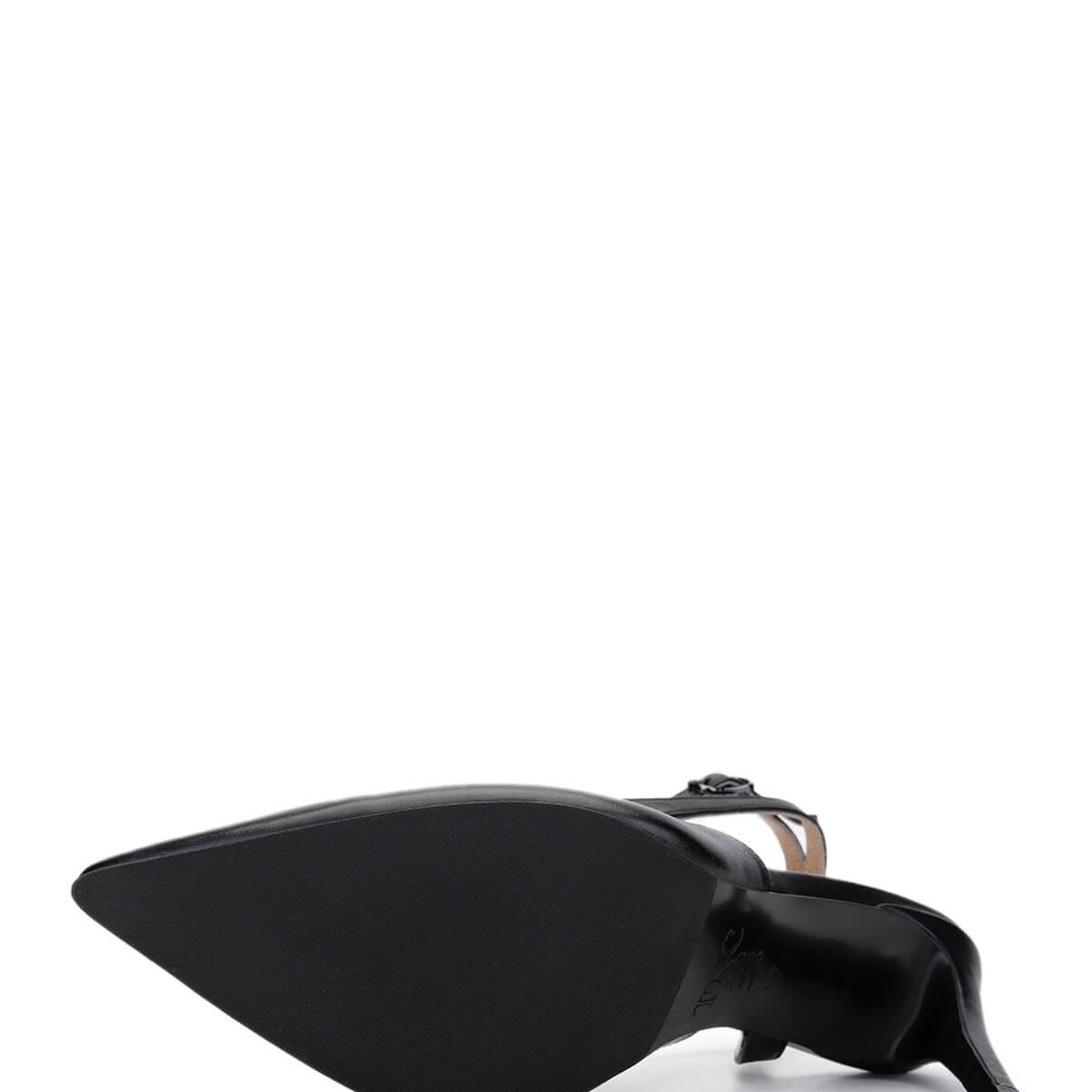 Tamer Tanca Kadın Hakiki Deri Siyah Topuklu Ayakkabı