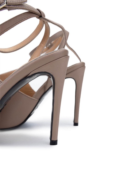  Tamer Tanca Kadın Hakiki Deri Vizon Topuklu Ayakkabı