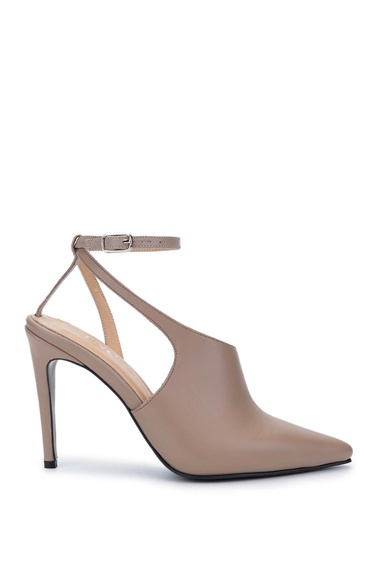  Tamer Tanca Kadın Hakiki Deri Vizon Topuklu Ayakkabı