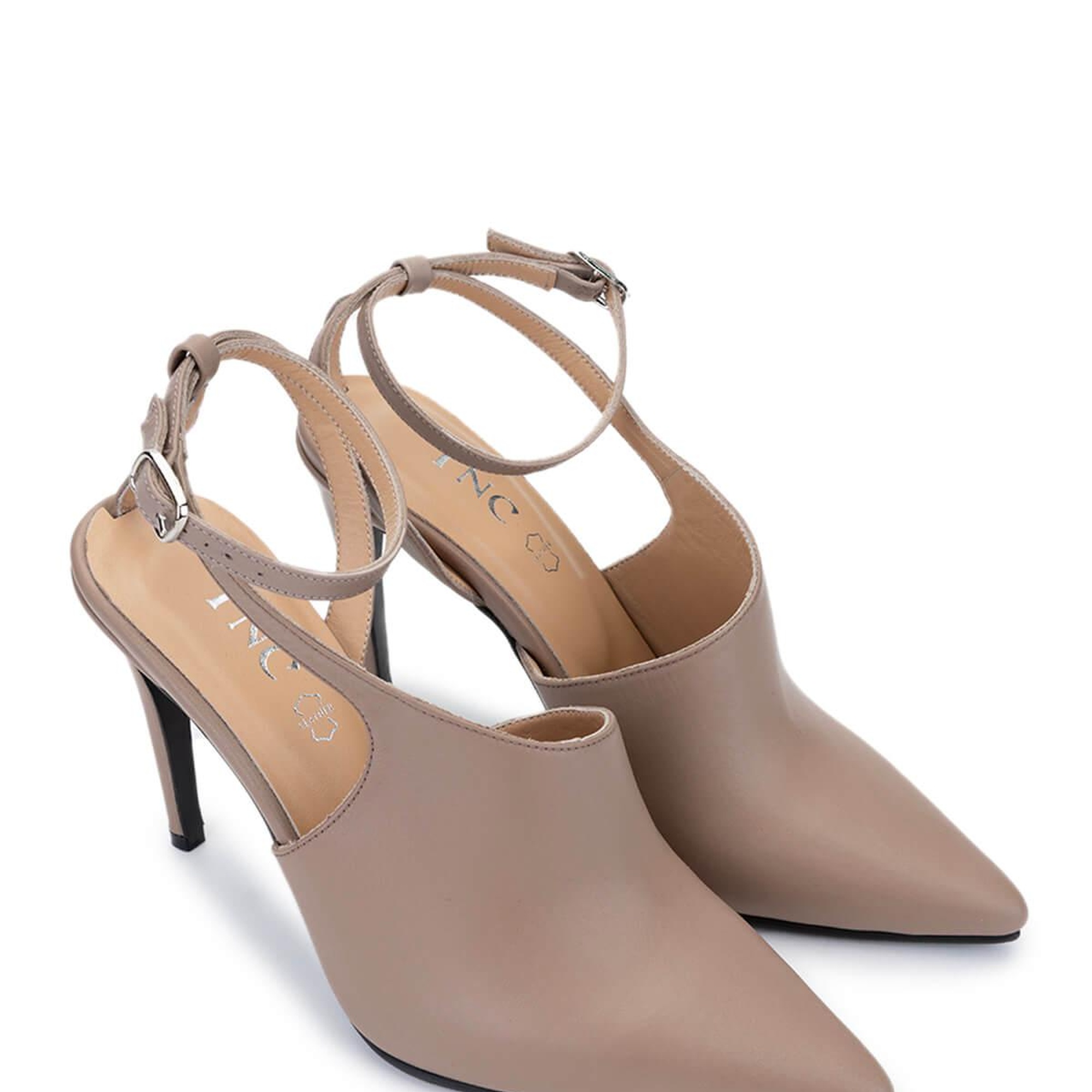 Tamer Tanca Kadın Hakiki Deri Vizon Topuklu Ayakkabı