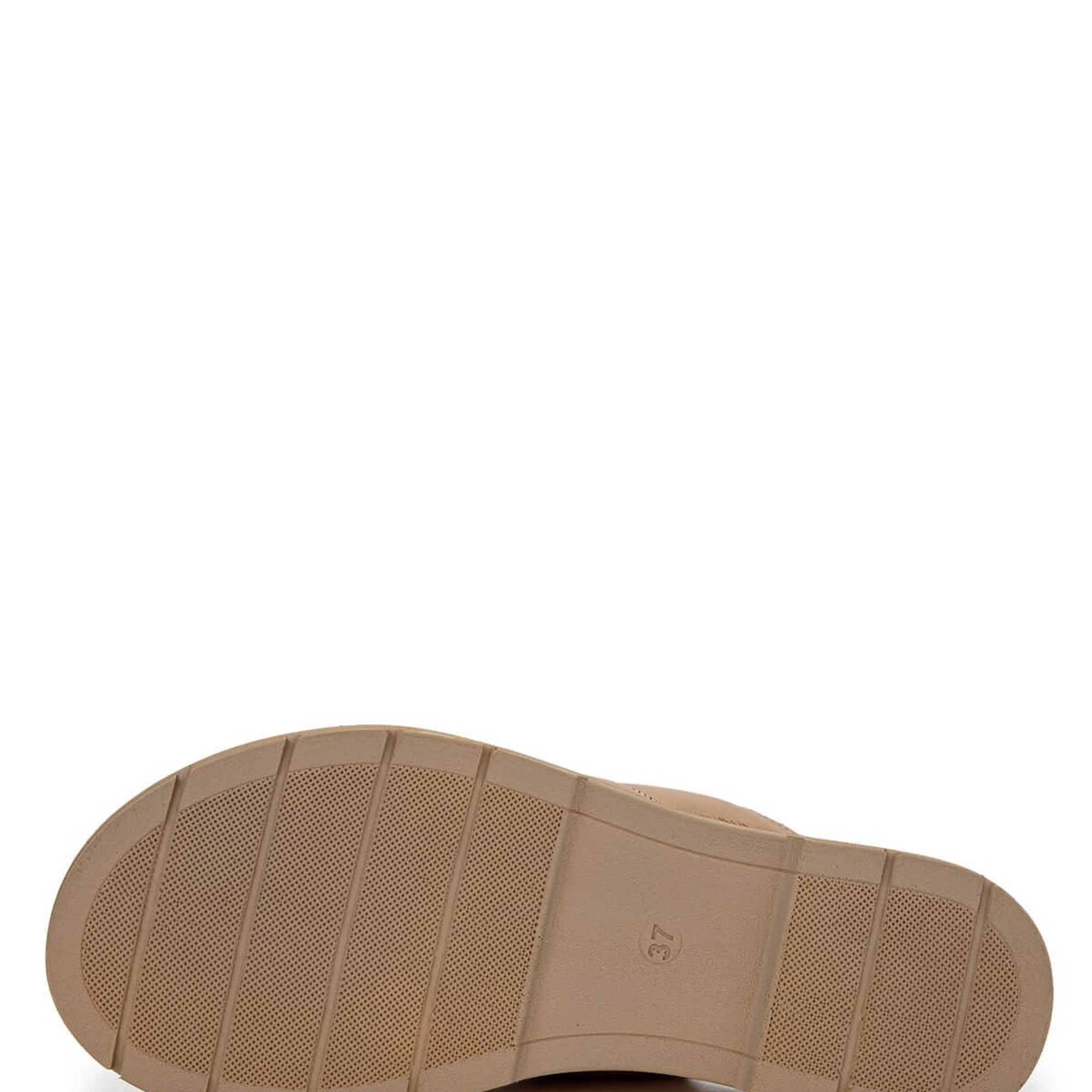 Tamer Tanca Kadın Hakiki Deri Nude Topuklu Sandalet