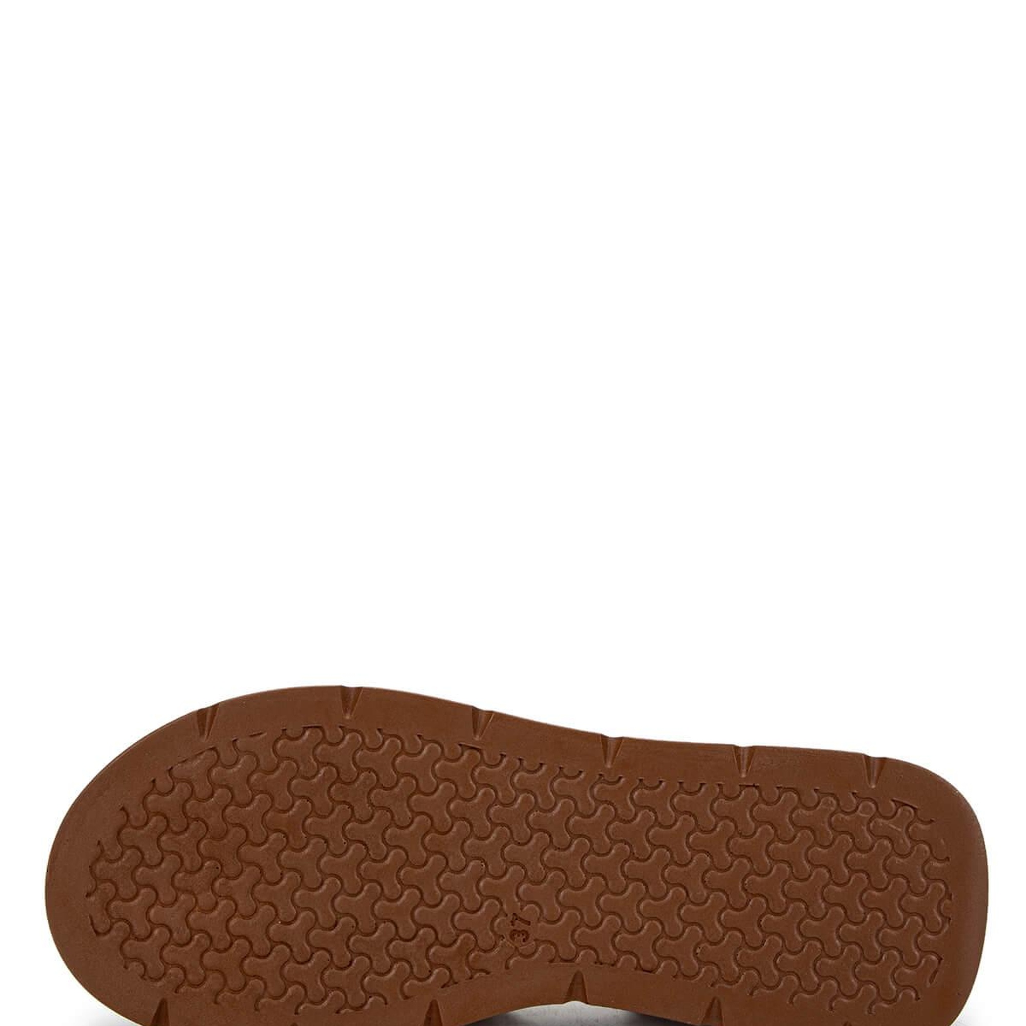 Tamer Tanca Kadın Hakiki Deri Taba Deri Düz Sandalet