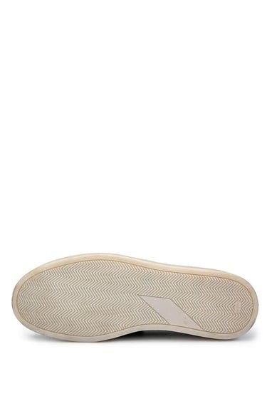  Tamer Tanca Erkek Hakiki Deri Siyah Süet Loafer Ayakkabı