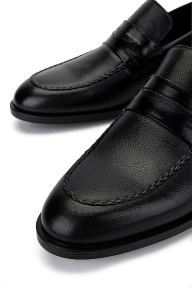  Tamer Tanca Erkek Hakiki Deri Siyah Deri Klasik Ayakkabı