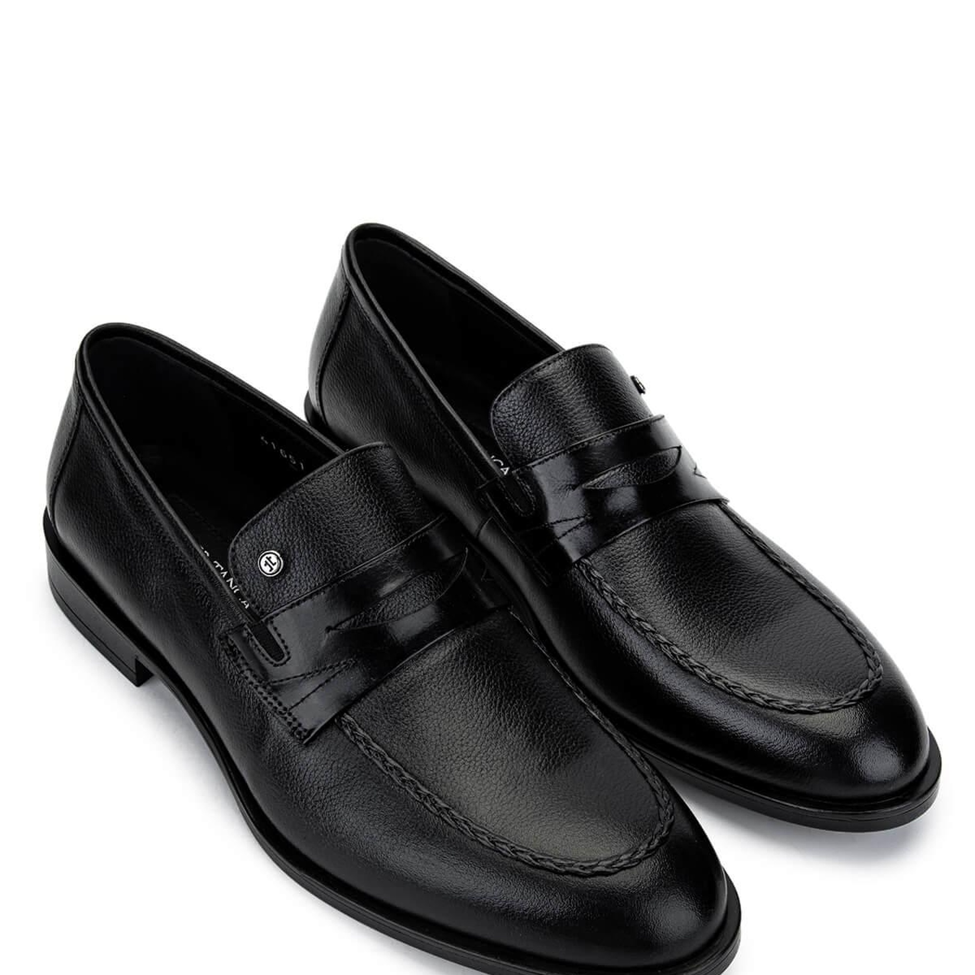 Tamer Tanca Erkek Hakiki Deri Siyah Deri Klasik Ayakkabı