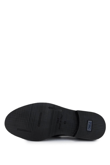  Tamer Tanca Erkek Hakiki Deri Siyah Açma Klasik Ayakkabı