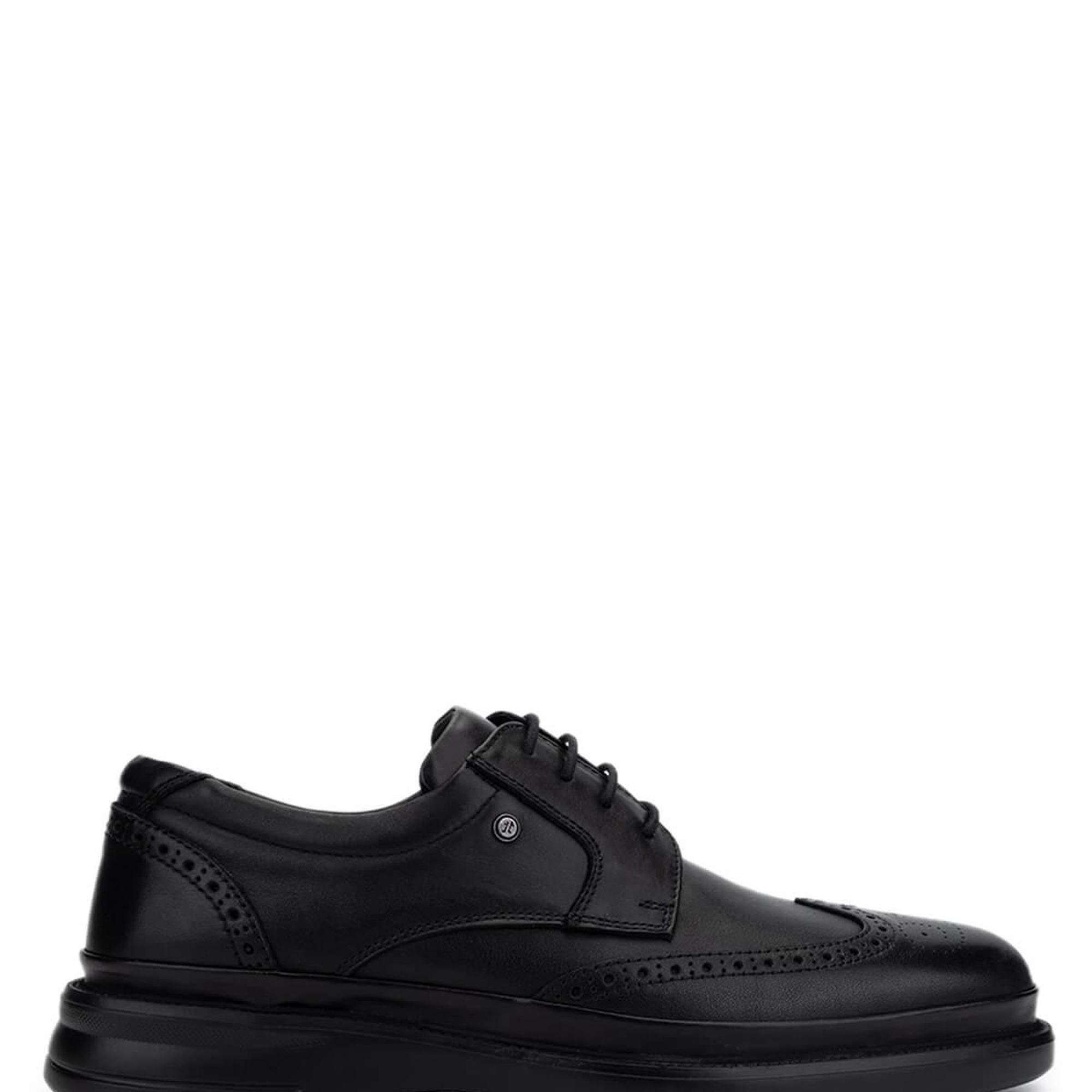 Tamer Tanca Erkek Hakiki Deri Siyah Klasik Ayakkabı