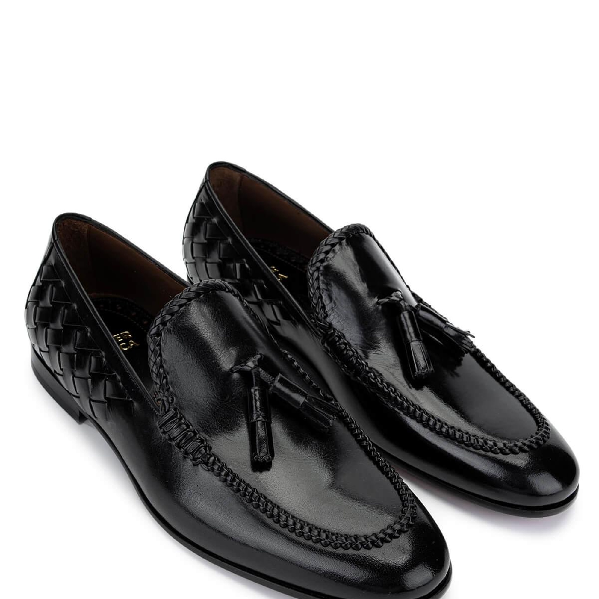 Tamer Tanca Erkek Hakiki Deri Siyah Klasik Ayakkabı