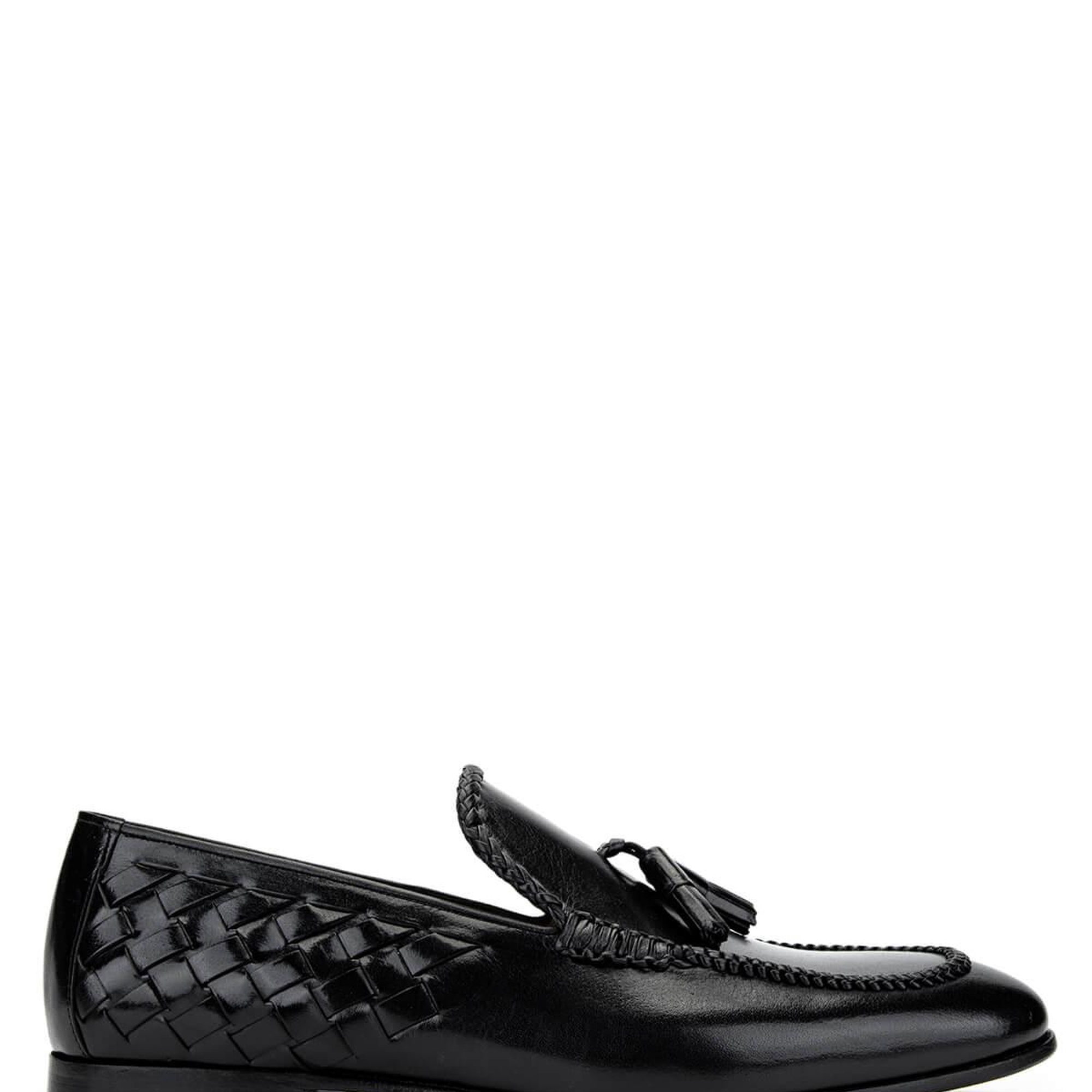 Tamer Tanca Erkek Hakiki Deri Siyah Klasik Ayakkabı