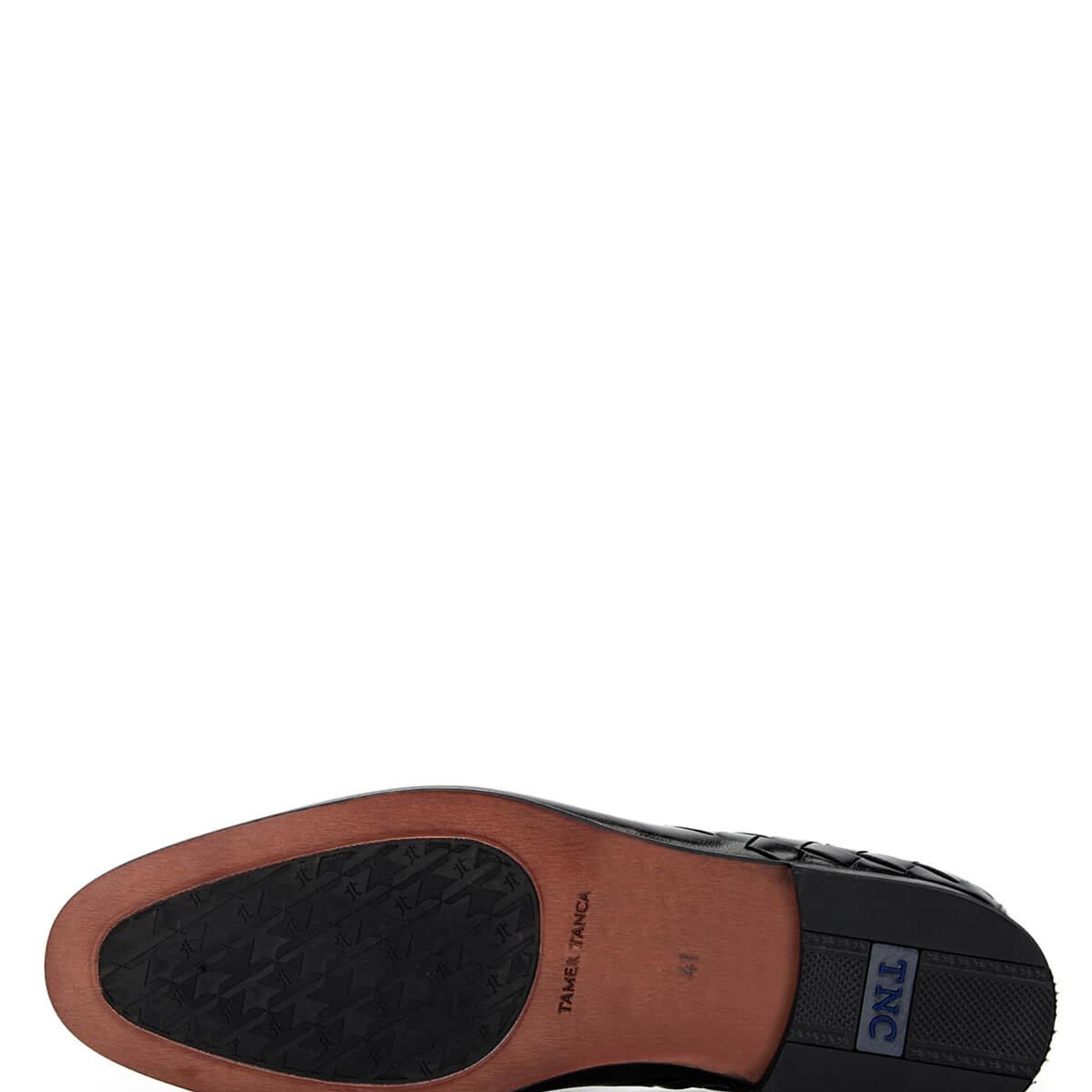 Tamer Tanca Erkek Hakiki Deri Siyah Klasik Ayakkabı