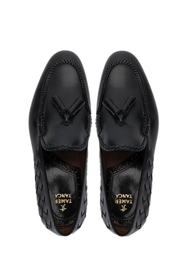  Tamer Tanca Erkek Hakiki Deri Gri Klasik Ayakkabı