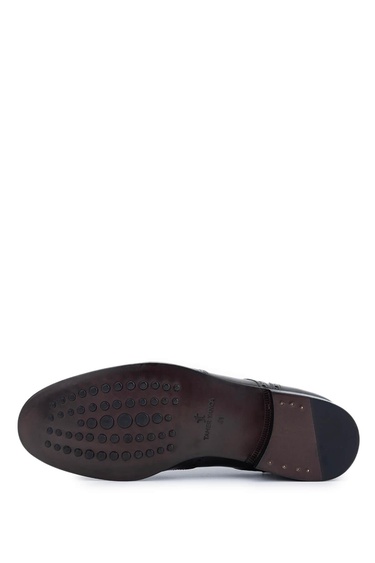  Tamer Tanca Erkek Hakiki Deri Siyah Klasik Ayakkabı