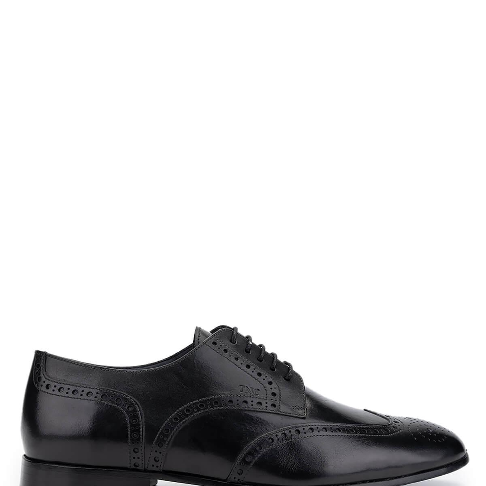 Tamer Tanca Erkek Hakiki Deri Siyah Klasik Ayakkabı