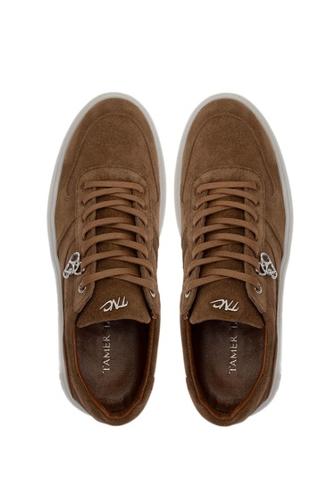  Tamer Tanca Erkek Hakiki Deri Toprak Süet Sneakers & Spor Ayakkabı
