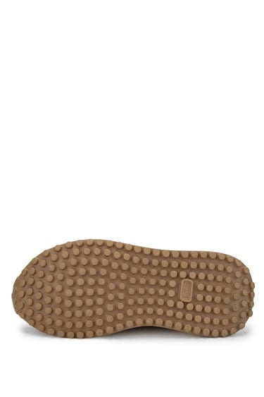  Tamer Tanca Erkek Hakiki Deri Bej Süet Sneakers & Spor Ayakkabı