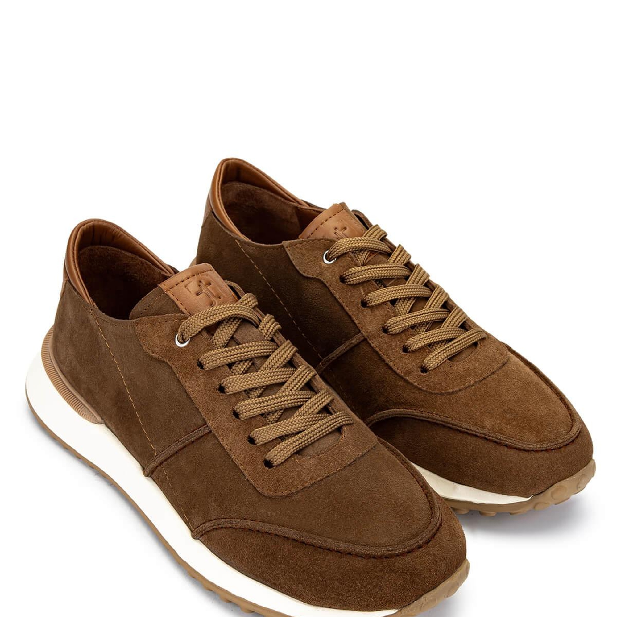 Tamer Tanca Erkek Hakiki Deri Kahverengi Sneakers & Spor Ayakkabı