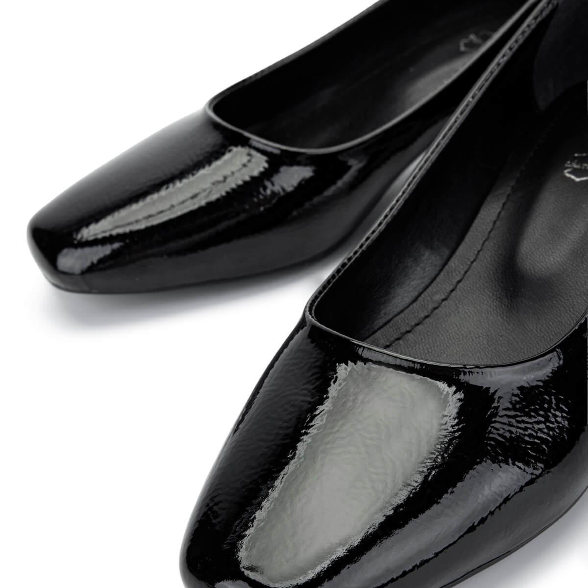 Tamer Tanca Kadın Vegan Siyah Topuklu Ayakkabı