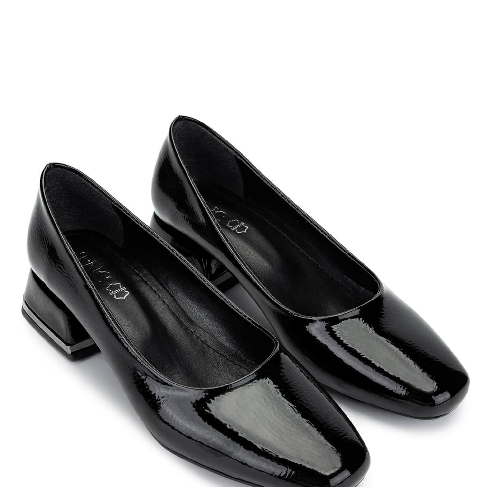 Tamer Tanca Kadın Vegan Siyah Topuklu Ayakkabı