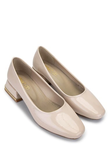  Tamer Tanca Kadın Vegan Vizon Topuklu Ayakkabı