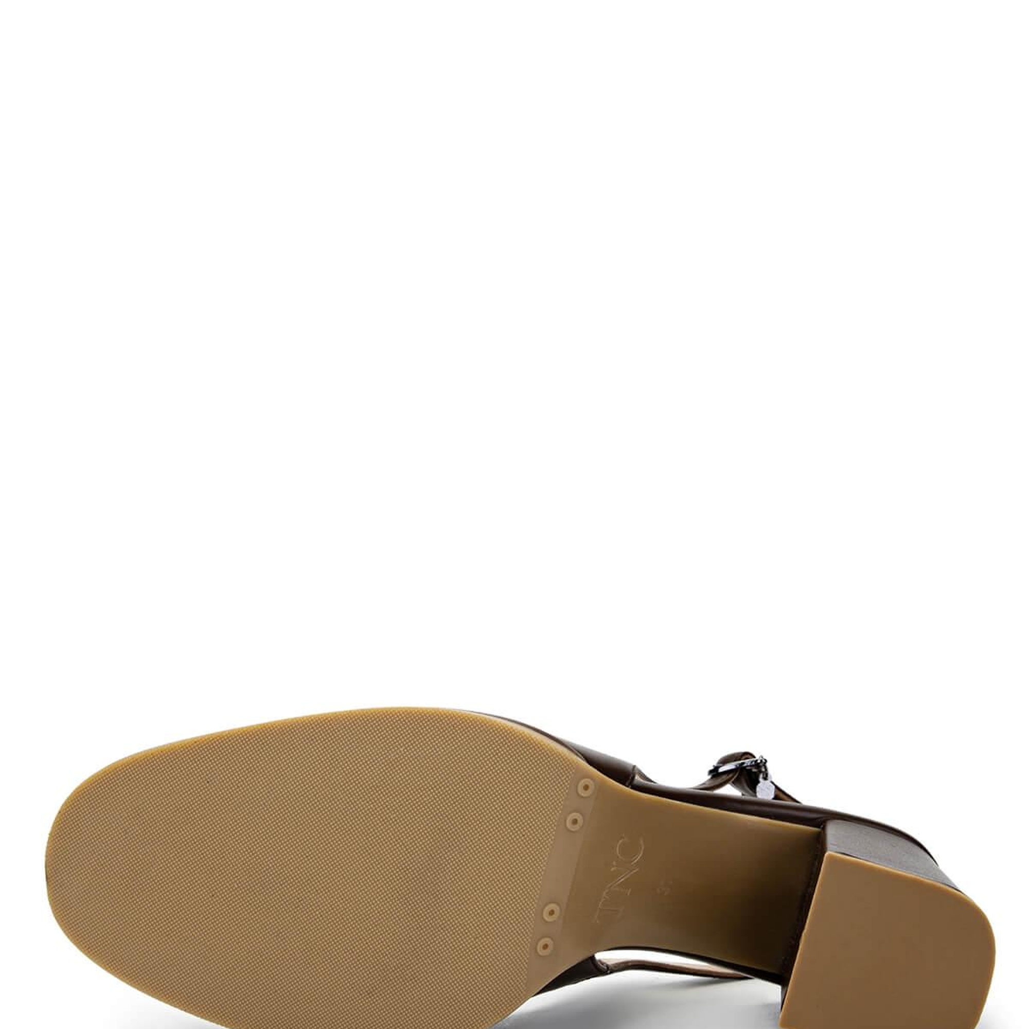 Tamer Tanca Kadın Hakiki Deri Kahverengi Topuklu Ayakkabı