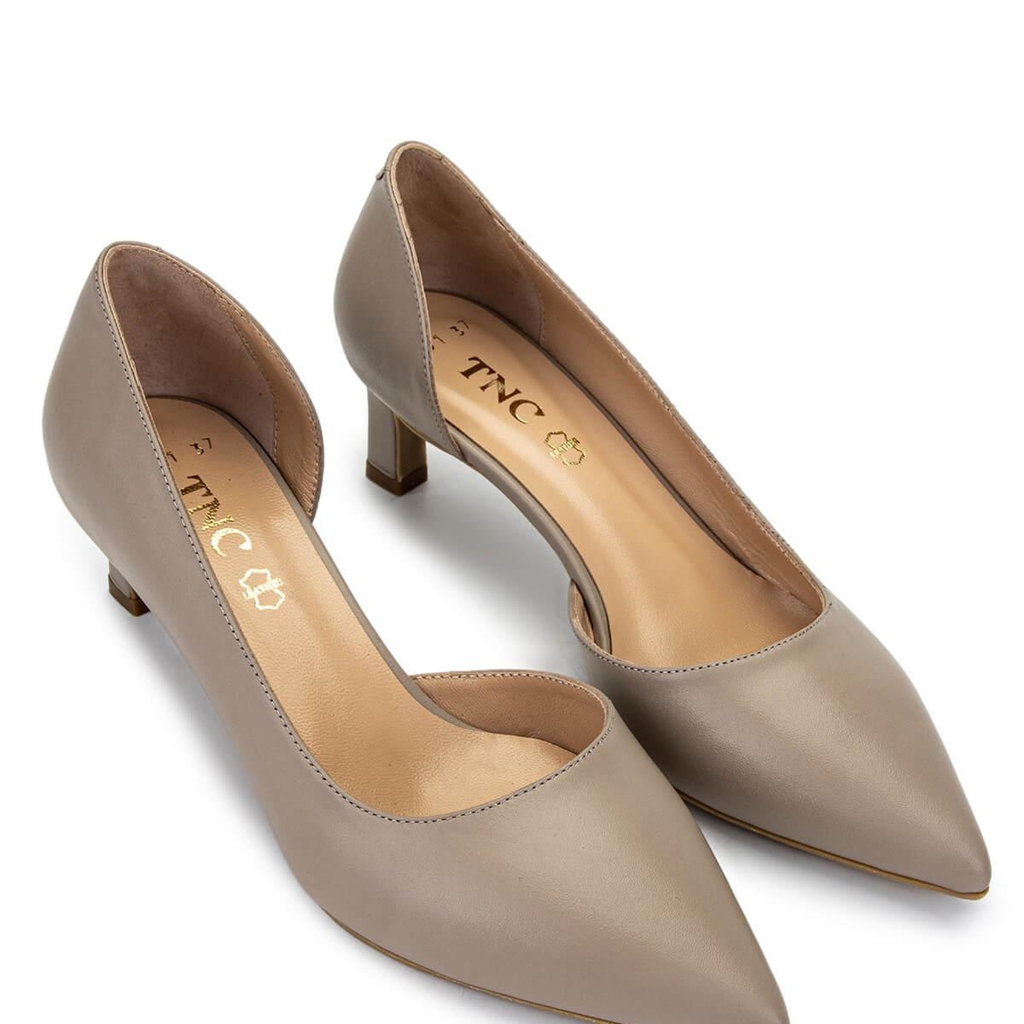 Tamer Tanca Kadın Hakiki Deri Vizon Topuklu Ayakkabı