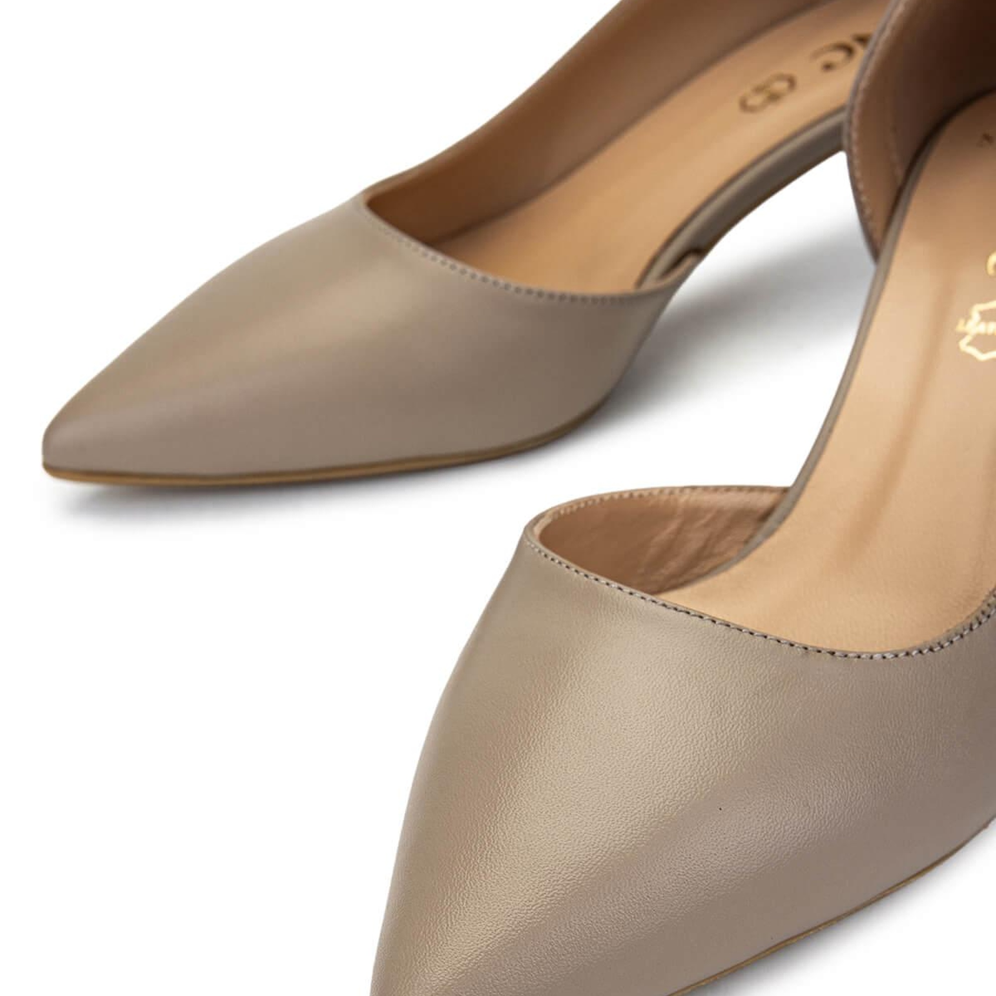 Tamer Tanca Kadın Hakiki Deri Vizon Topuklu Ayakkabı