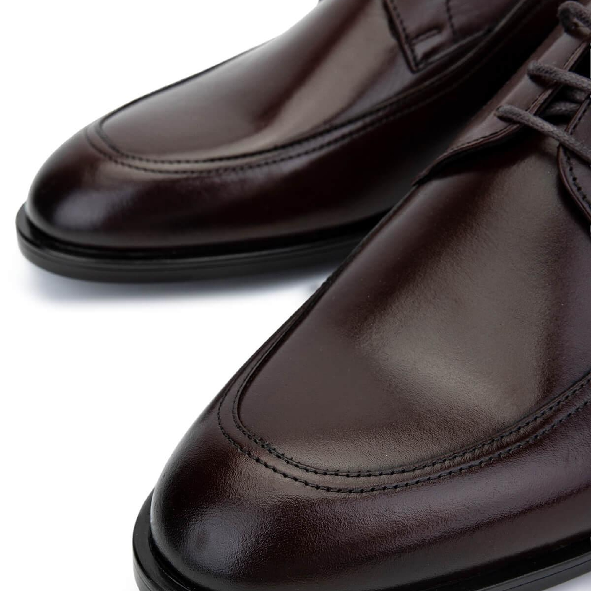 Tamer Tanca Erkek Hakiki Deri Kahverengi Klasik Ayakkabı