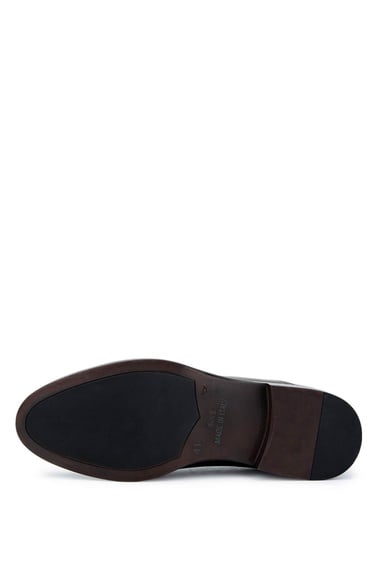  Tamer Tanca Erkek Hakiki Deri Kahverengi Klasik Ayakkabı