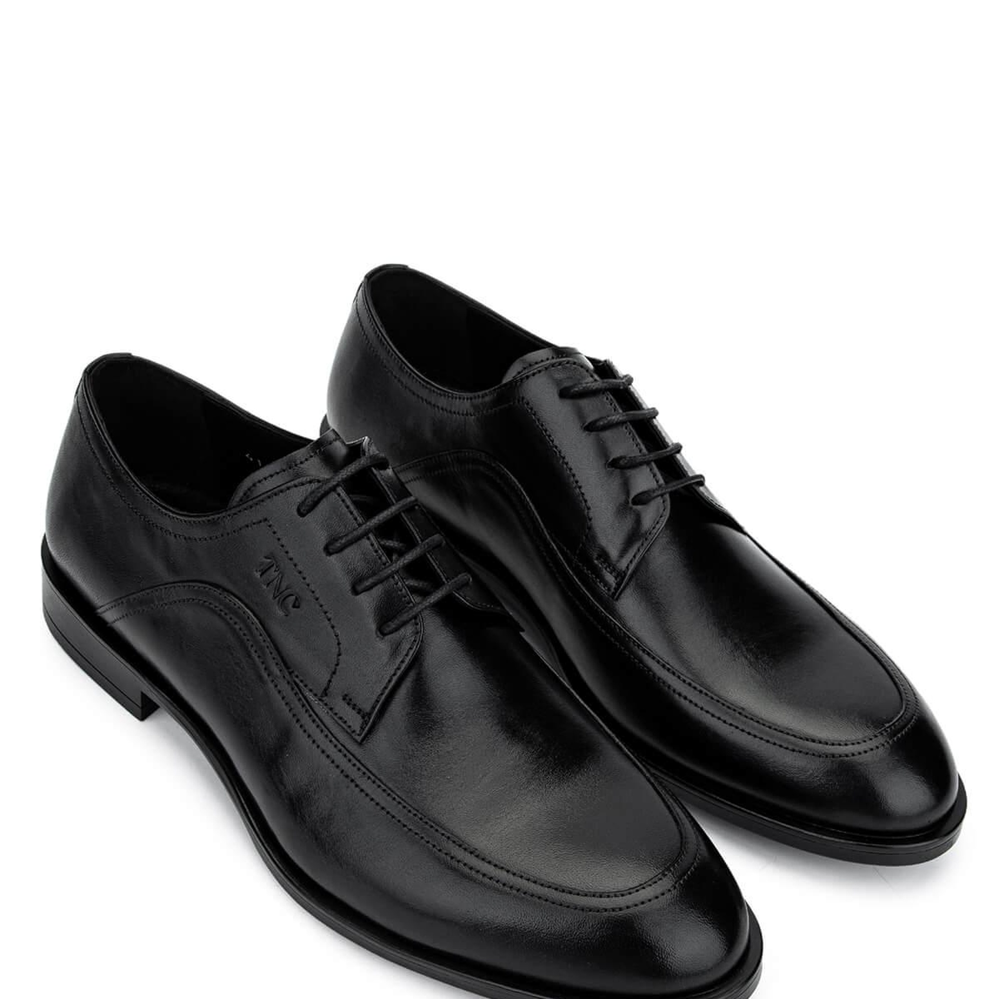 Tamer Tanca Erkek Hakiki Deri Siyah Deri Klasik Ayakkabı