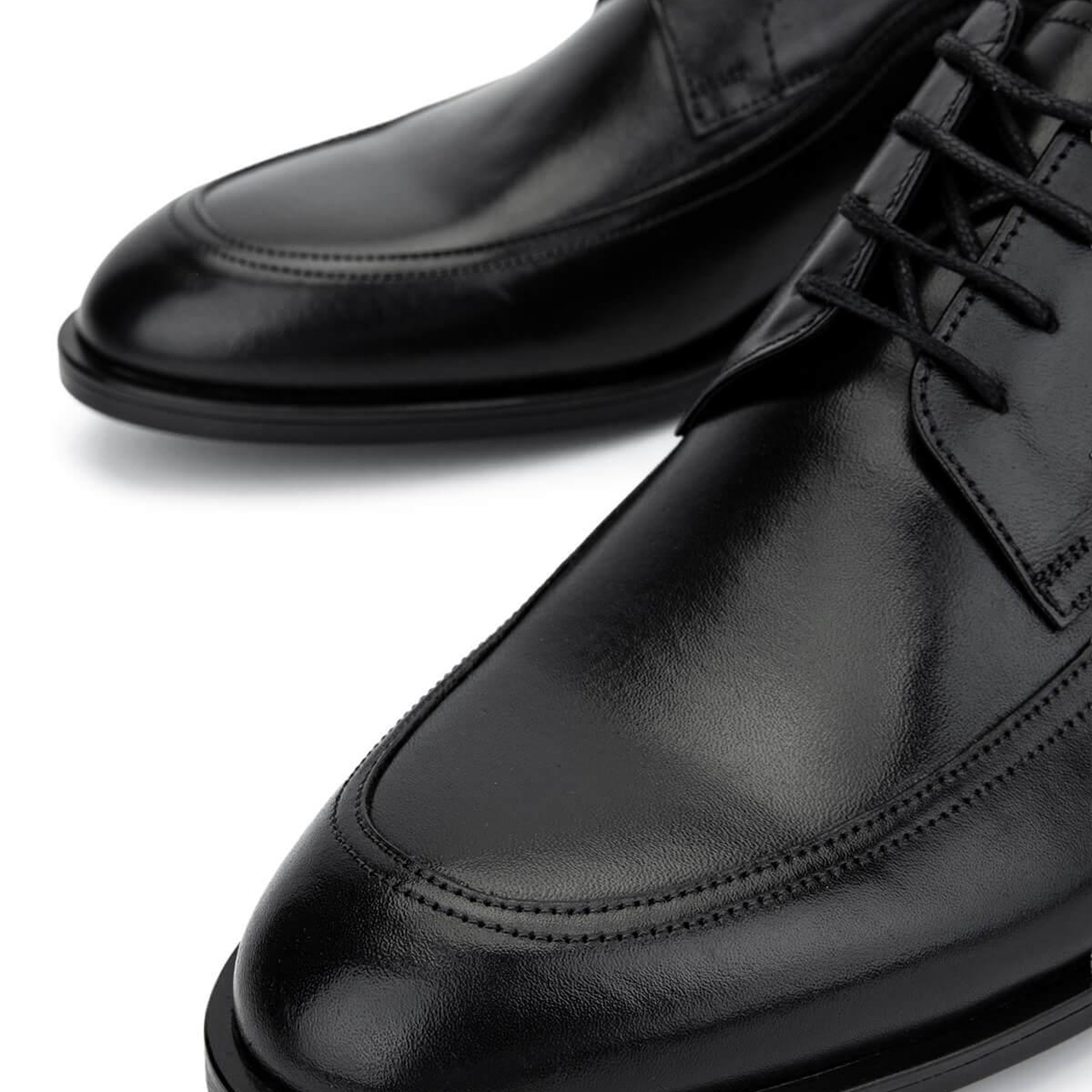 Tamer Tanca Erkek Hakiki Deri Siyah Deri Klasik Ayakkabı