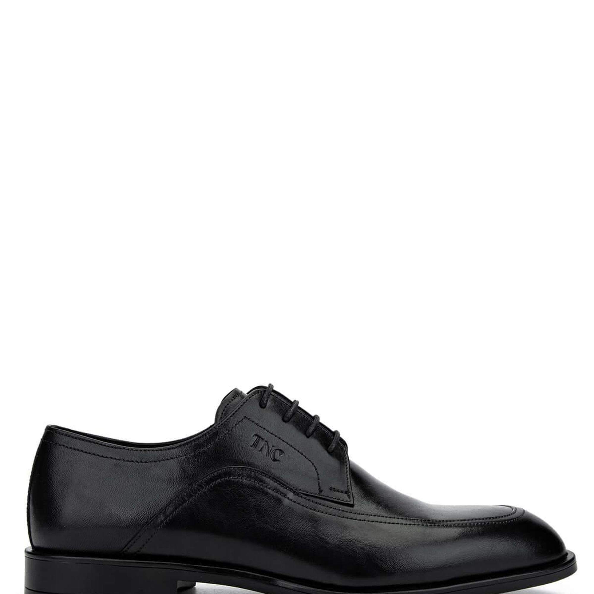 Tamer Tanca Erkek Hakiki Deri Siyah Deri Klasik Ayakkabı