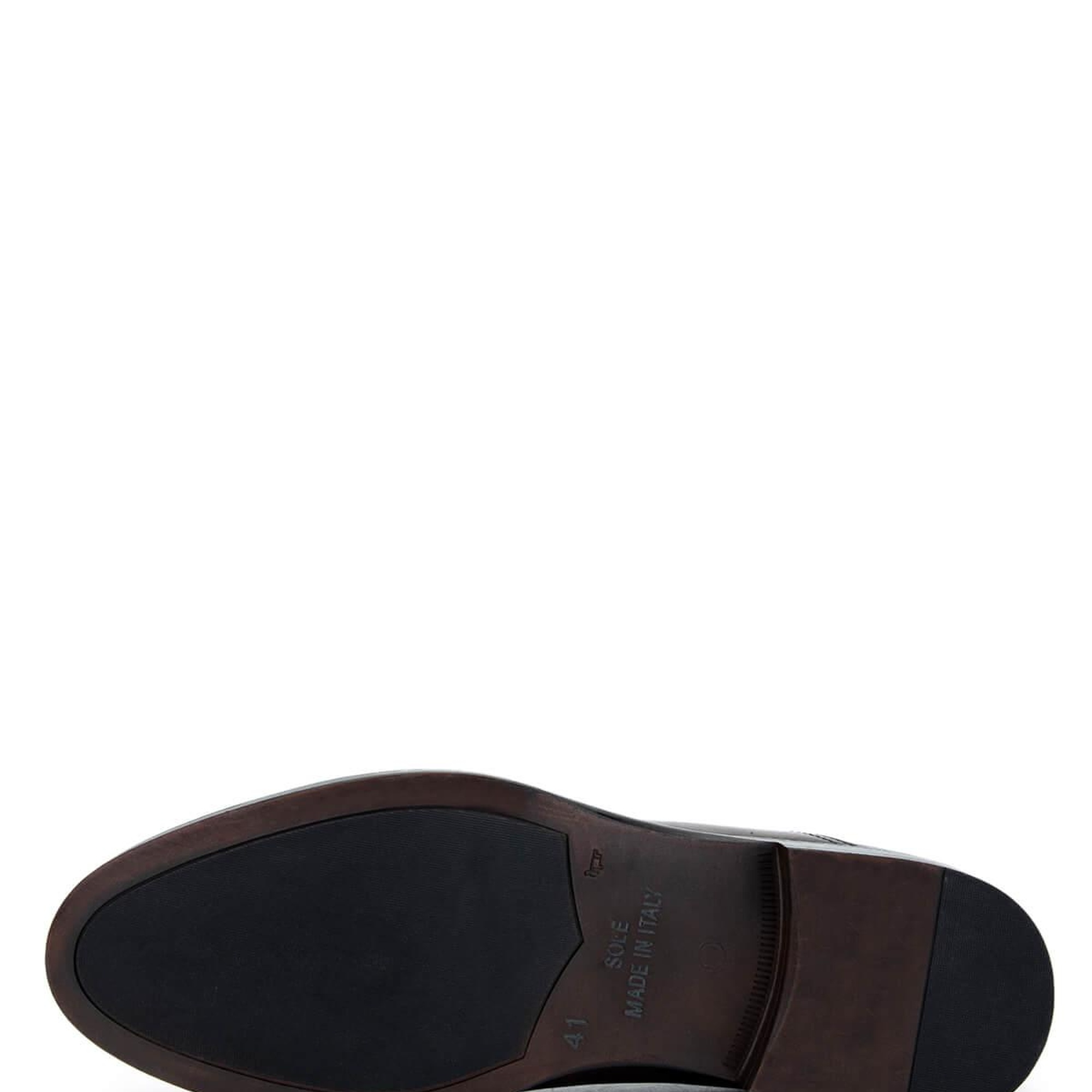 Tamer Tanca Erkek Hakiki Deri Siyah Deri Klasik Ayakkabı