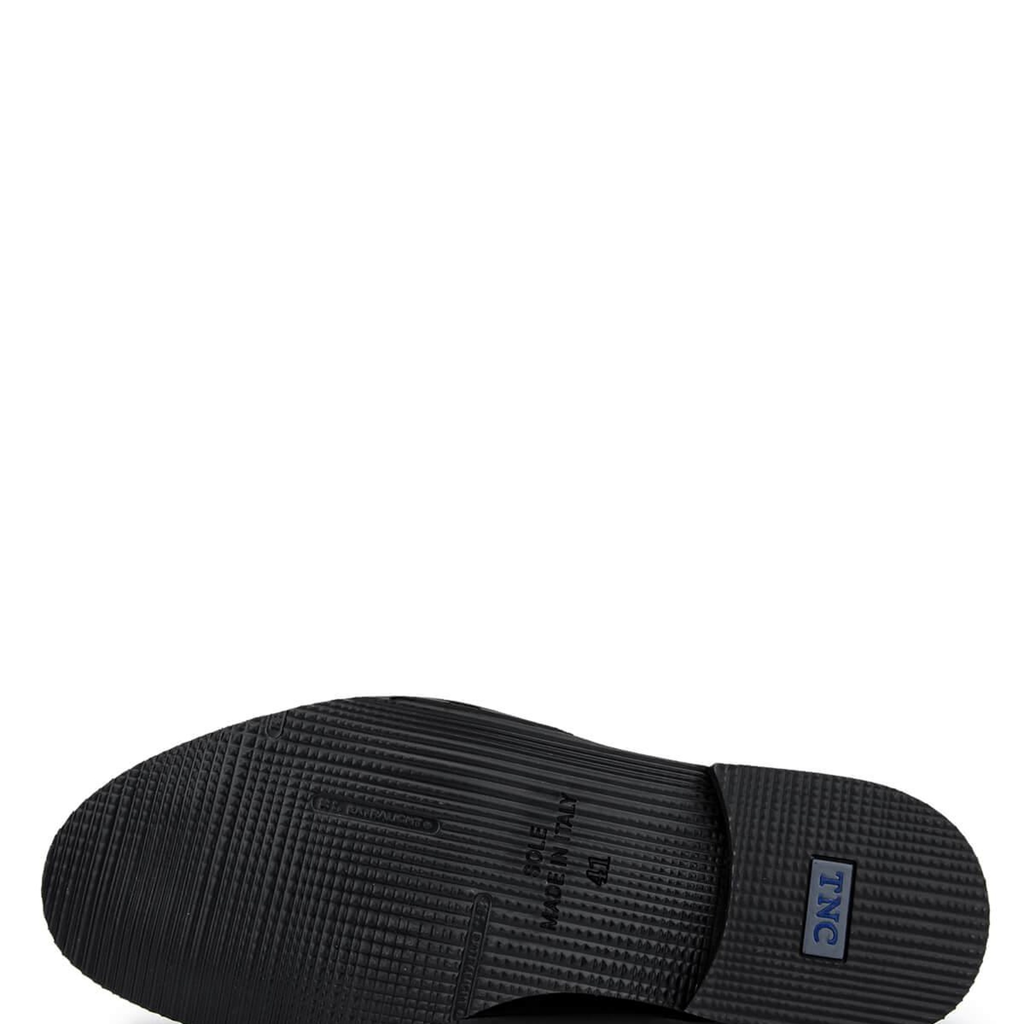 Tamer Tanca Erkek Hakiki Deri Siyah Açma Klasik Ayakkabı