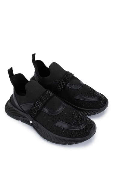  Tamer Tanca Kadın Tekstil Siyah Sneakers & Spor Ayakkabı